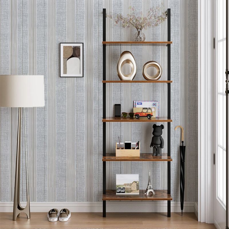 Papier peint autocollant en PVC à rayures grises et dorées style nordique, décoration d'intérieur pour salon, chambre à coucher, salle à manger_voghion.com