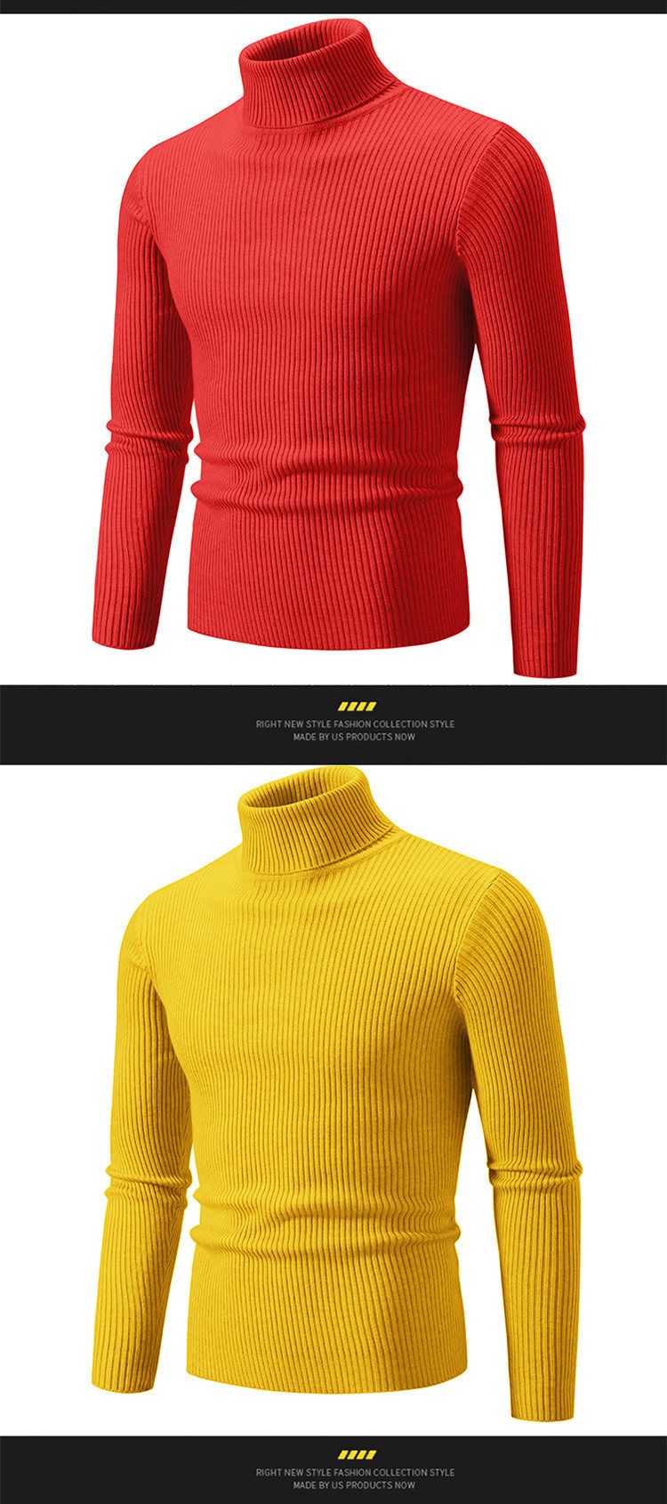 Maglione oversize da uomo in maglia – Pullover girocollo dalla vestibilità comoda (M-5XL) | Misto cotone traspirante e antipiega_voghion.com
