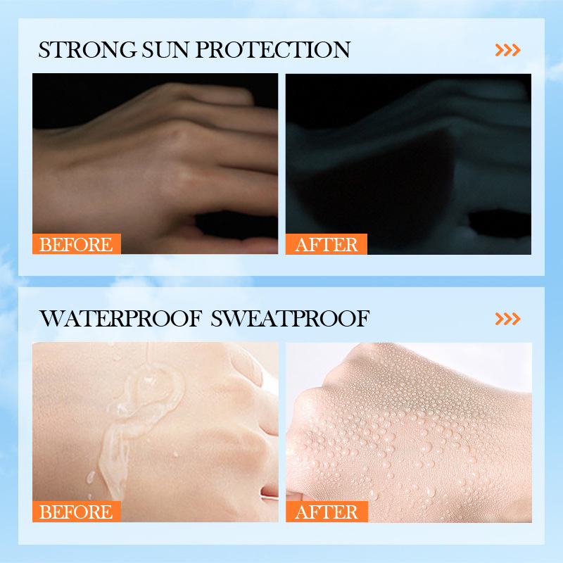SADOER Hydraterende, Whitening, Zonnebrandcrème, Verfrissende en UV-bestendige zonnebrandcrème_voghion.com