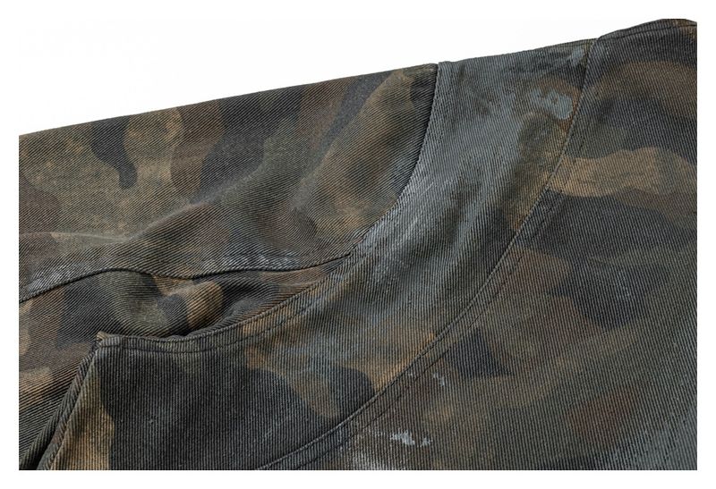 TaelePlus Amerikanische Vintage-Arbeitsjacke aus zerrissenem, lockerem Kragen und Camouflage-Muster für Herren TP040_voghion.com