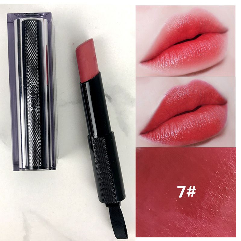 Rossetto Yabonno Black Tube Muse Goddess Pumpkin Plum Charming Color Alternativa conveniente a lunga tenuta_voghion.com