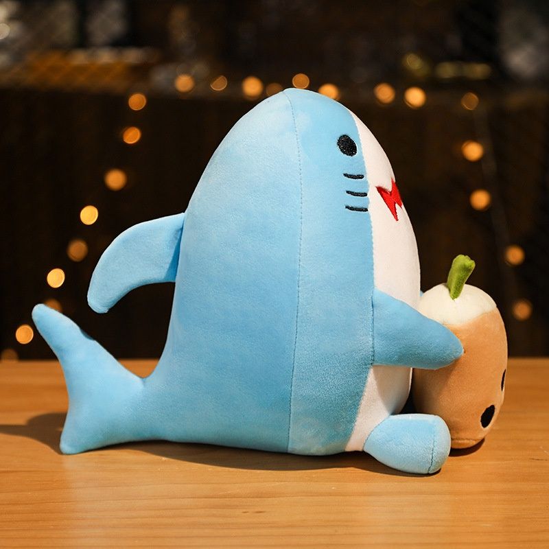 Boba Bubble Tea Cuddly Cup Squishmallow Plush Toy Cat Shark Bear_voghion.com