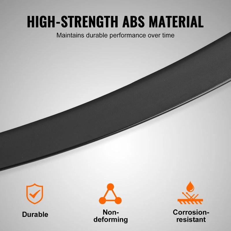 Spoiler Car Compatible Inch 47.2 GT ABS Rear High Tesla Material Paint W Baking With Strength Wing Spoiler Spoiler Model Car Y_voghion.com