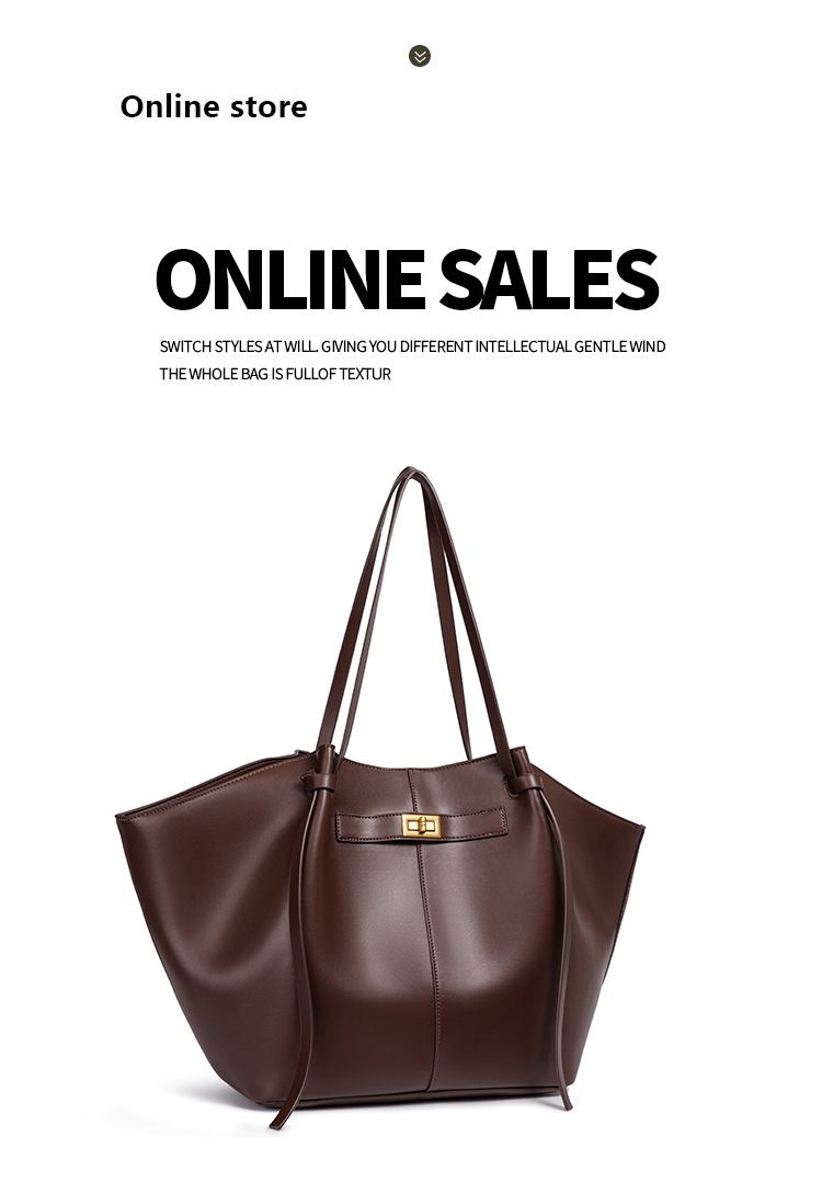 Women's Lightweight Large Capacity Batwing Shoulder Bag - Stylish Crossbody Purse With Magnetic Closure & Multiple Pockets (Brown/Black/Tan/Wine)_voghion.com