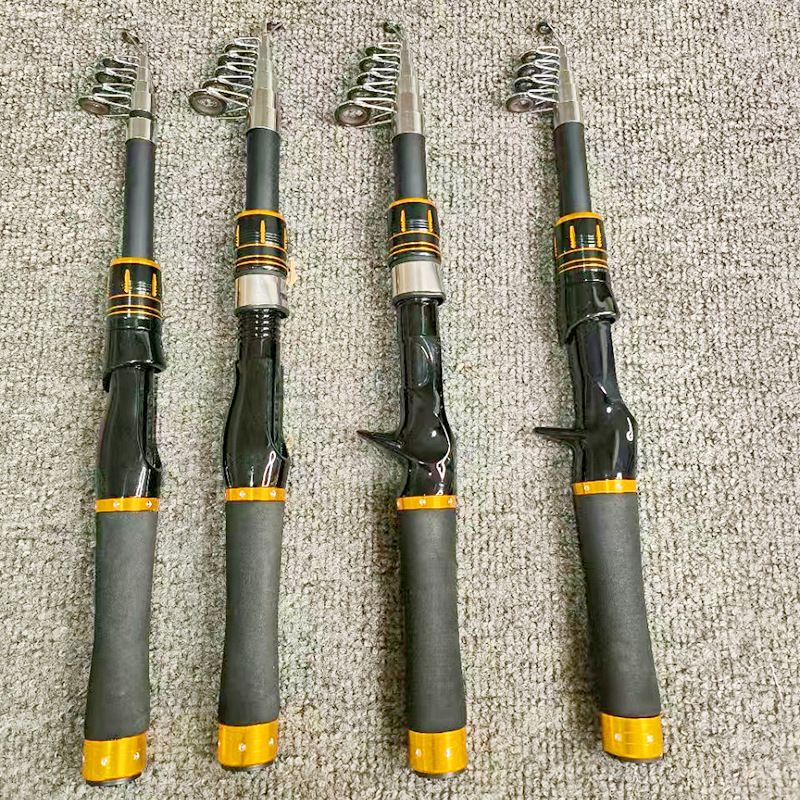 Ultra Short Mini Path 35cm Telescopic Road Long Throw Throwing Special Small Sea Ice Fishing Rod_voghion.com