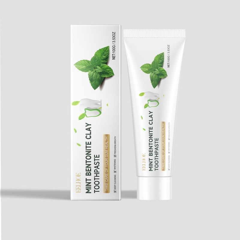 EELHOE Volcanic Ash Tooth Cleaning Toothpaste Improves Yellow Teeth And Gently Cleans Tooth Dirt Daily Care Toothpaste_voghion.com