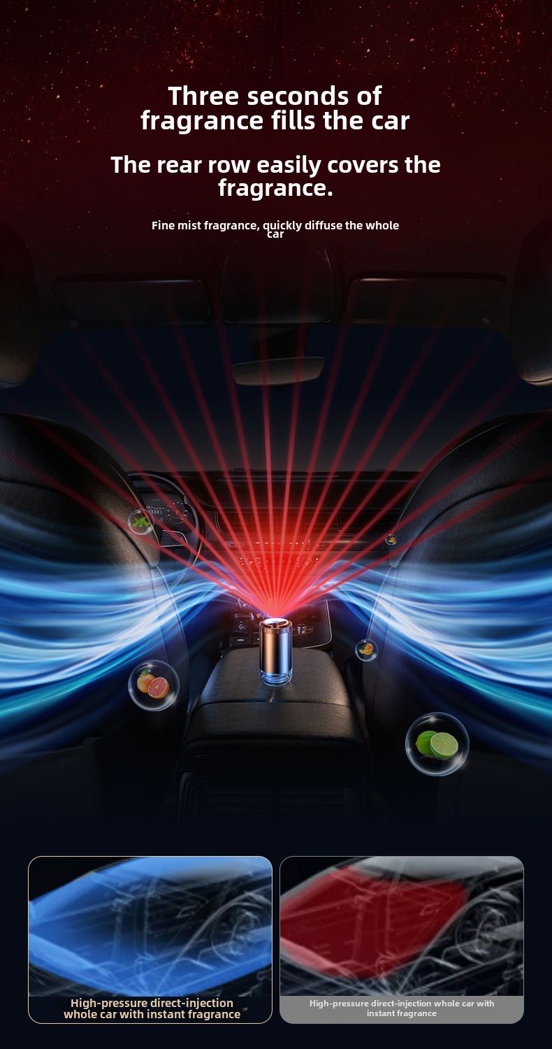 Smart Car Aromatherapy Humidifier High-end Decoration Romantic Star Ceiling Car Perfume Ceiling Lamp Aromatherapy Factory_voghion.com