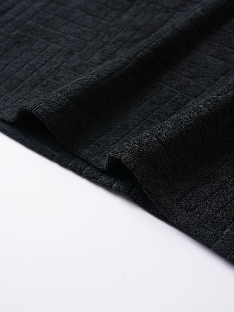 Summer New European And American Men's Polo Shirt Short Sleeve Button T-shirt Loose Jacquard Top Tees Shirt Men's Fashion_voghion.com