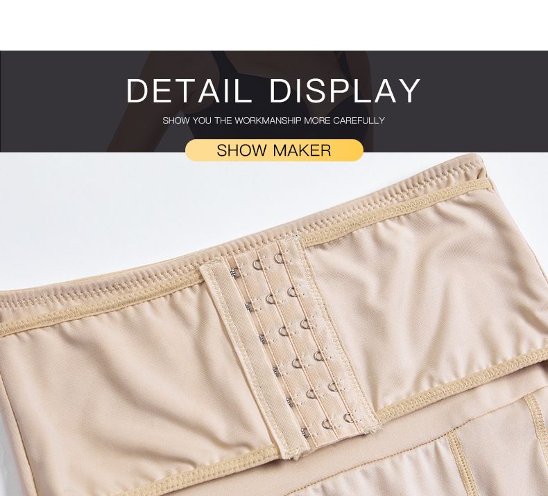 Controllo della pancia per donne, potenziatore dei fianchi, glutei, sollevatore dei glutei con cuscinetti in spugna, corsetto taglie forti, vita alta_voghion.com