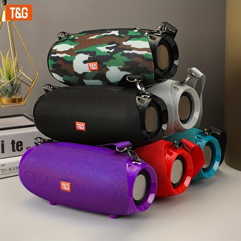 TG534 Çift Hoparlörlü Taşınabilir Kablosuz Stereo Hoparlör, Cep Telefonu/Tablet/TV'yi Bağlayın, Müzik Hoparlörü Tak-Çıkar Kart U Disk Desteği_voghion.com