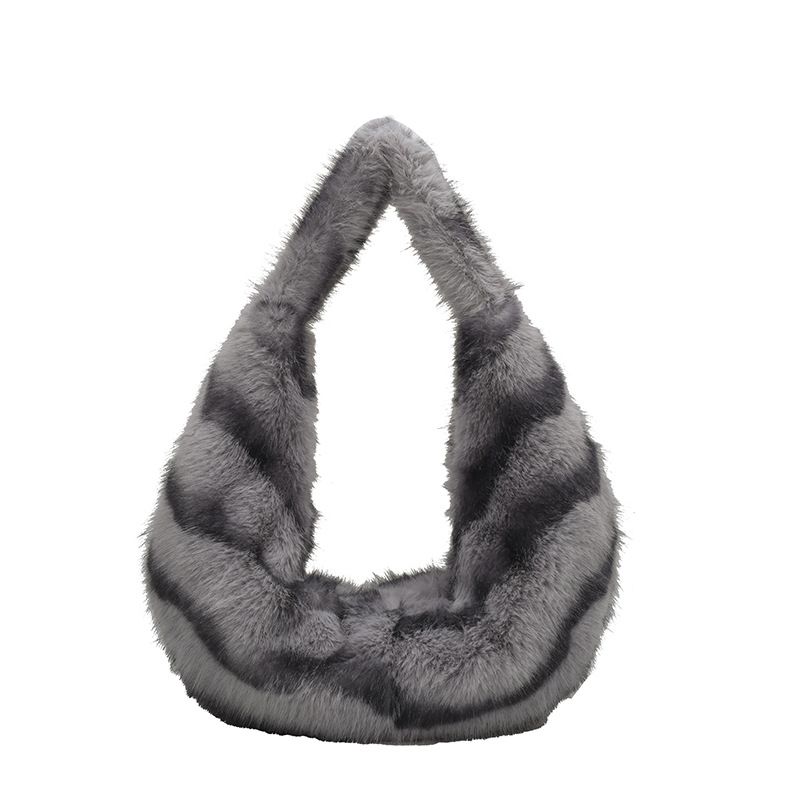 Nuova borsa da viaggio calda e versatile in peluche, con tracolla singola in pelliccia di alta qualità, in stile Hot Girl_voghion.com