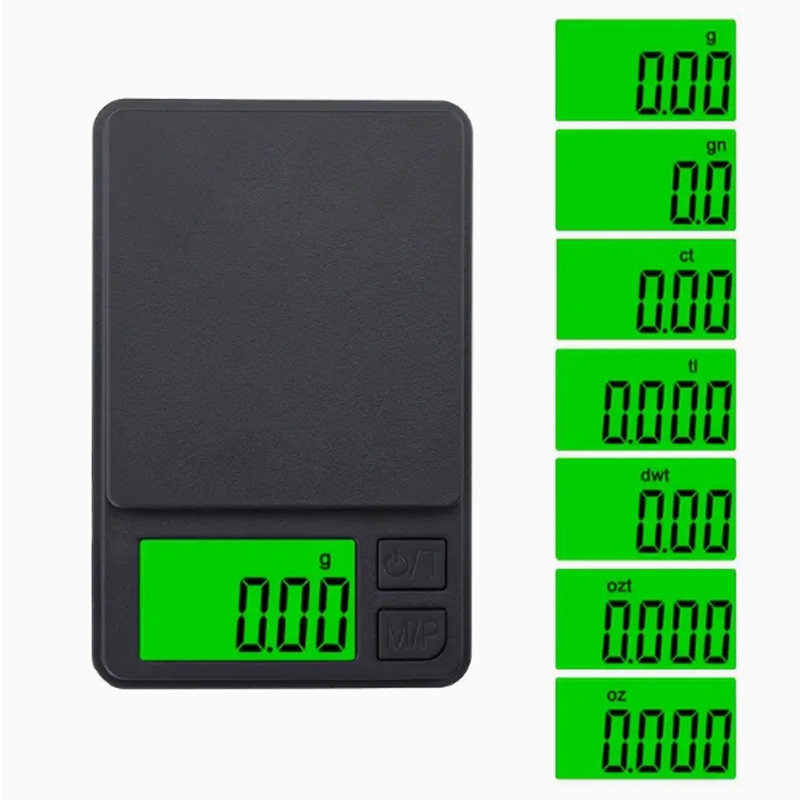 Přesná kapesní váha 1000 g x 0,01 g – digitální gramová, potravinářská, šperková, unce/zrna s podsvíceným LCD – mini váha na cesty_voghion.com