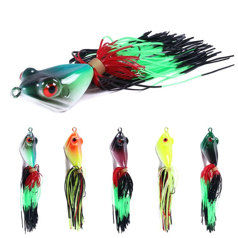 Tadpole Special Kill Thunder Frog All Sizes Single Hook Heavy Grass Area Small Blackfish Lure Bait Fo033_voghion.com