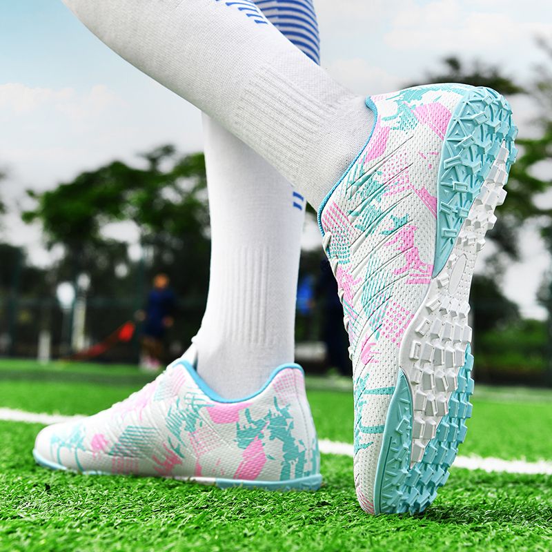 Und Schuhgröße Fabrikverkauf Neues Modell Jugend Kinder Erwachsene Lange gebrochene Spike Fußballschuhe 36-45_voghion.com