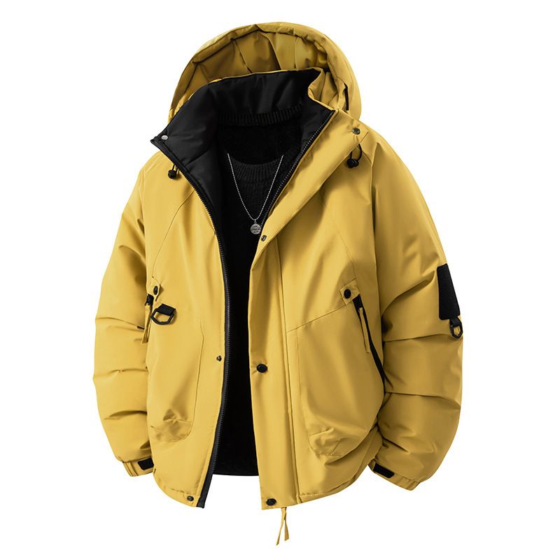 Giacca in cotone al grafene, nuova, 2025, con riscaldamento intelligente, antivento, impermeabile, casual, con cappuccio, calda, per coppie_voghion.com