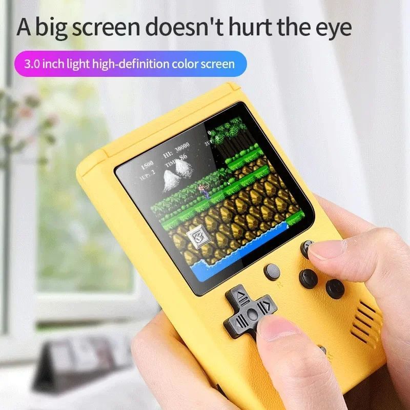 Retro przenośna mini konsola do gier wideo 8 bitów 3.0 cala_voghion.com