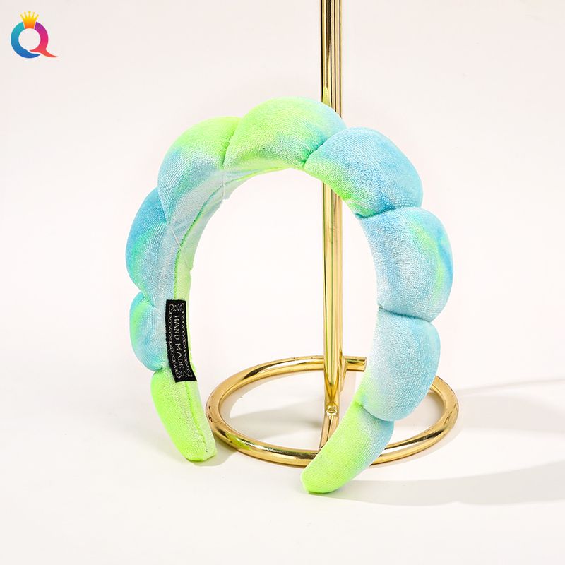 Fascia per capelli da spa - Fascia per capelli in spugna con morbida schiuma per chioma alta, trucco e cura della pelle_voghion.com