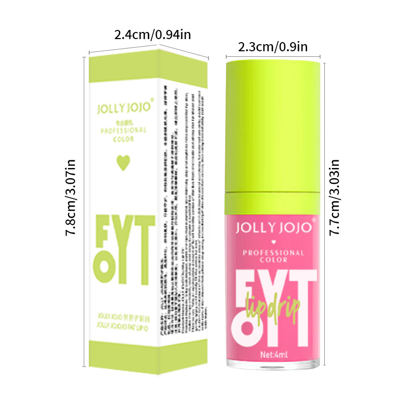 JOJO transparent lip gloss lip balm lip oil lip oil lip plumping moisturizing mirror lip glaze lip gloss wholesale_voghion.com