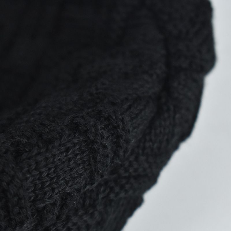 Knitted Hat For Warmth, Chenille Material With Velvet Hoodie, Men's And Women's Winter Hats_voghion.com