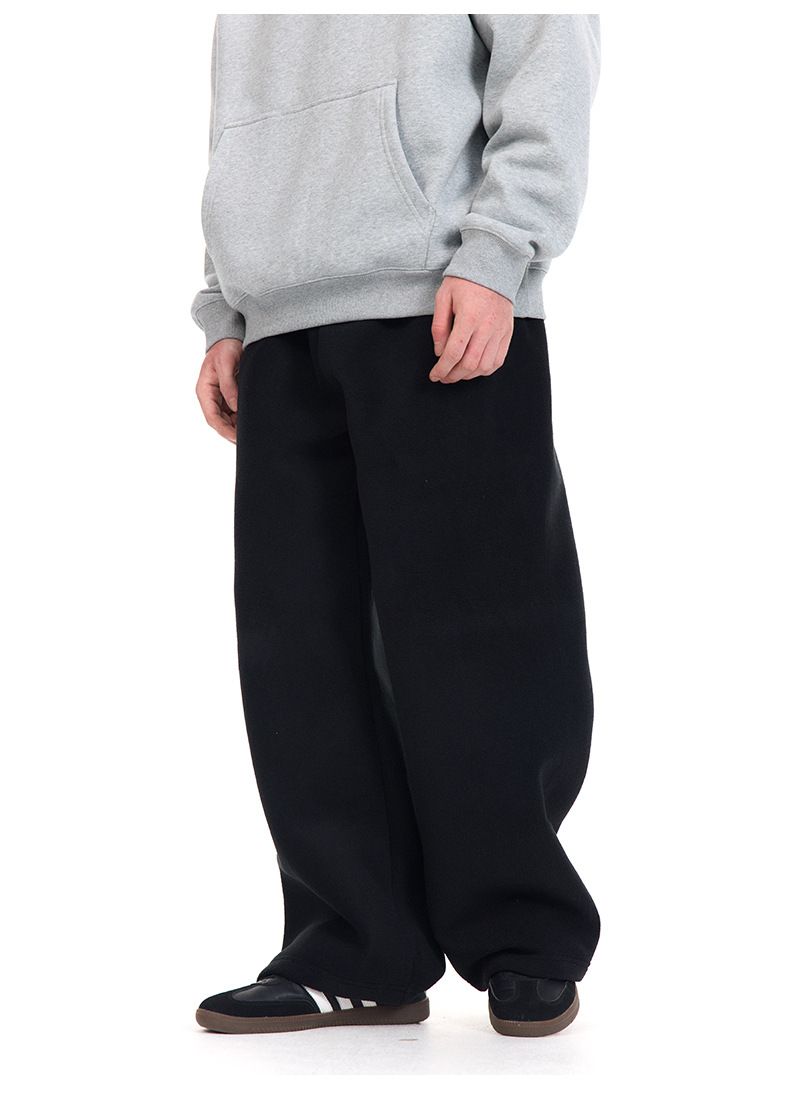 thickened mountain fleece sweatpants autumn and winter new warm sports casual straight pants machete trousers men_voghion.com