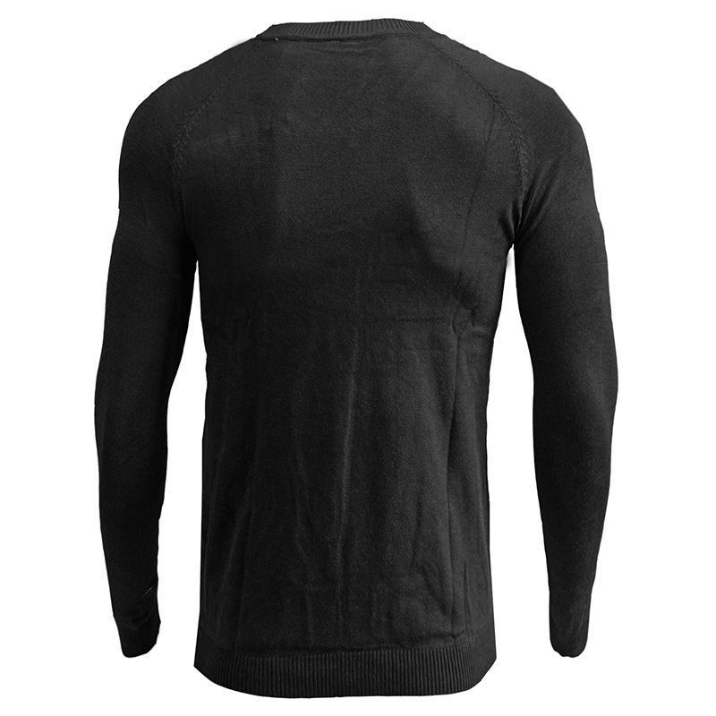 Men's clothing Autumn/Winter long sleeve V-neck men's knitwear_voghion.com