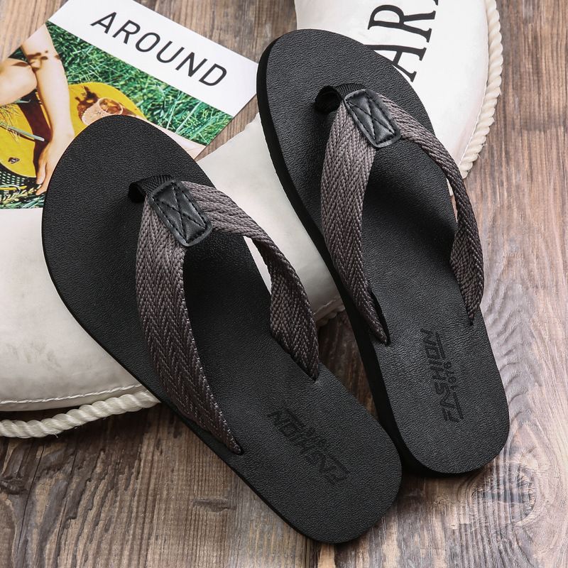 Ciabatte estive di qualità imbattibile, in stile britannico e coreano, da uomo, antiscivolo, per scarpe da spiaggia, sandali oversize alla moda._voghion.com