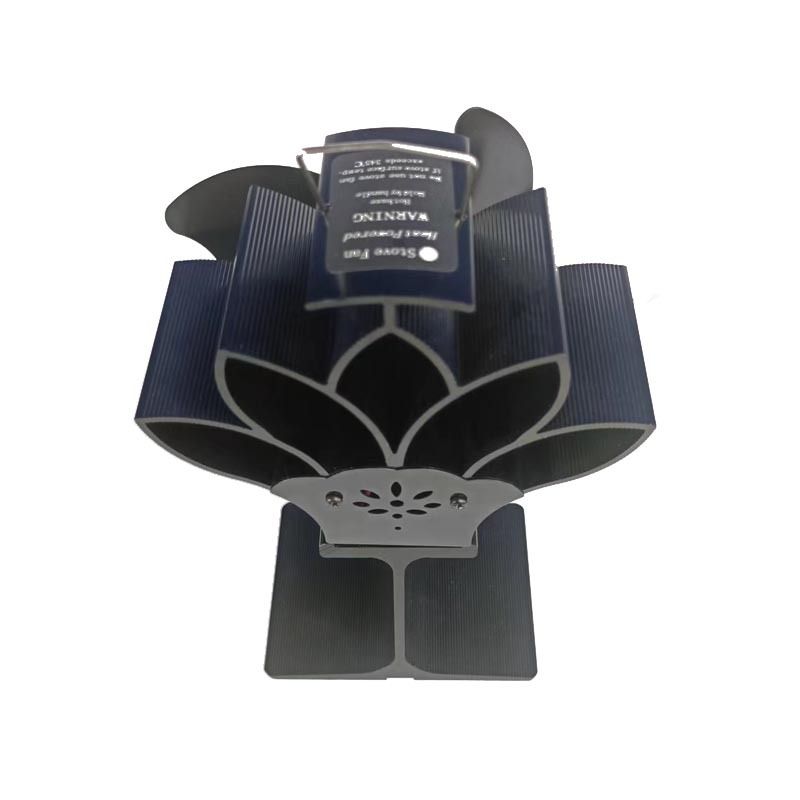 Ventilateur de cheminée, lotus grand chauffage en forme de I à 5 feuilles, sans pollution et sans bruit-LT413_voghion.com