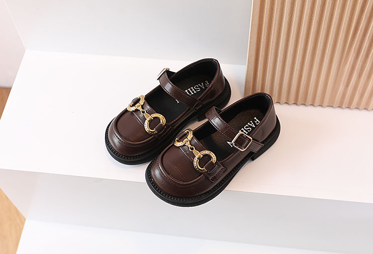 Mutter & Kinder Mädchen Lederschuhe Frühling Square Head Einzelschuhe British Style Jk Schuhe Prinzessin Schuhe_voghion.com