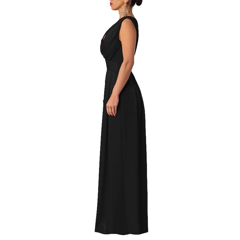 Ropa de mujer Moda Verano Nuevo Mono Delgado Cintura Alta Mono Adelgazante Pantalones Rectos de Pierna Ancha para Mujer_voghion.com