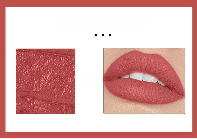 Single cross-border new lip gloss non-stick Cup durable matte non-fading Matte Velvet Lip gloss multicolor FAFAMOON_voghion.com