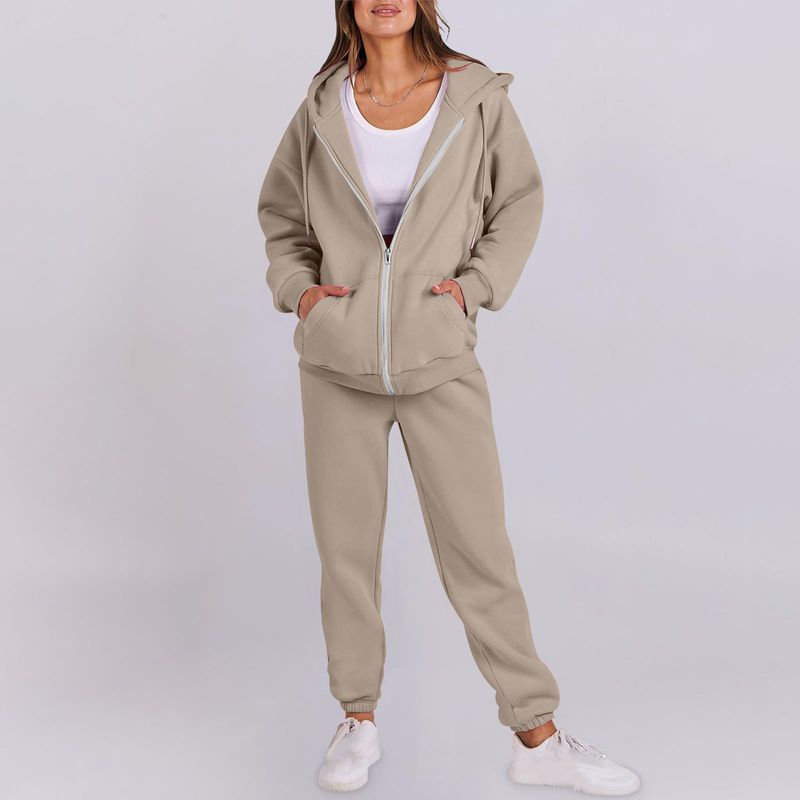 "Maglione in velluto con cappuccio in stile coreano da donna: comoda vestibilità ampia, felpa con cappuccio coordinata per coppia, per autunno e inverno"_voghion.com