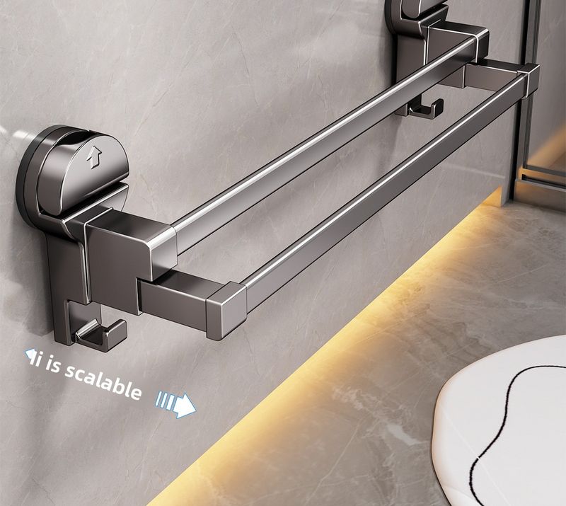 Youqin Saugnapf-Hausschuhhalter ohne Bohren, Wandmontage, Aufbewahrungsregal, WC, Badezimmer, Drainage-Organizer_voghion.com