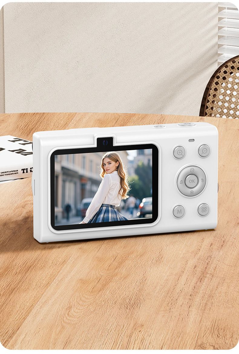 New High-Definition CCD Digital For Students, 16x Zoom, Selfie Capable, Transfers To Phone, Beauty Camera_voghion.com