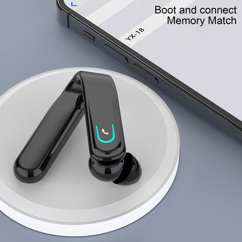 Bluetooth-compatible Earphone Mini Ear Hook IP67 Waterproof Wireless Sports Headset for Mobile Phone_voghion.com