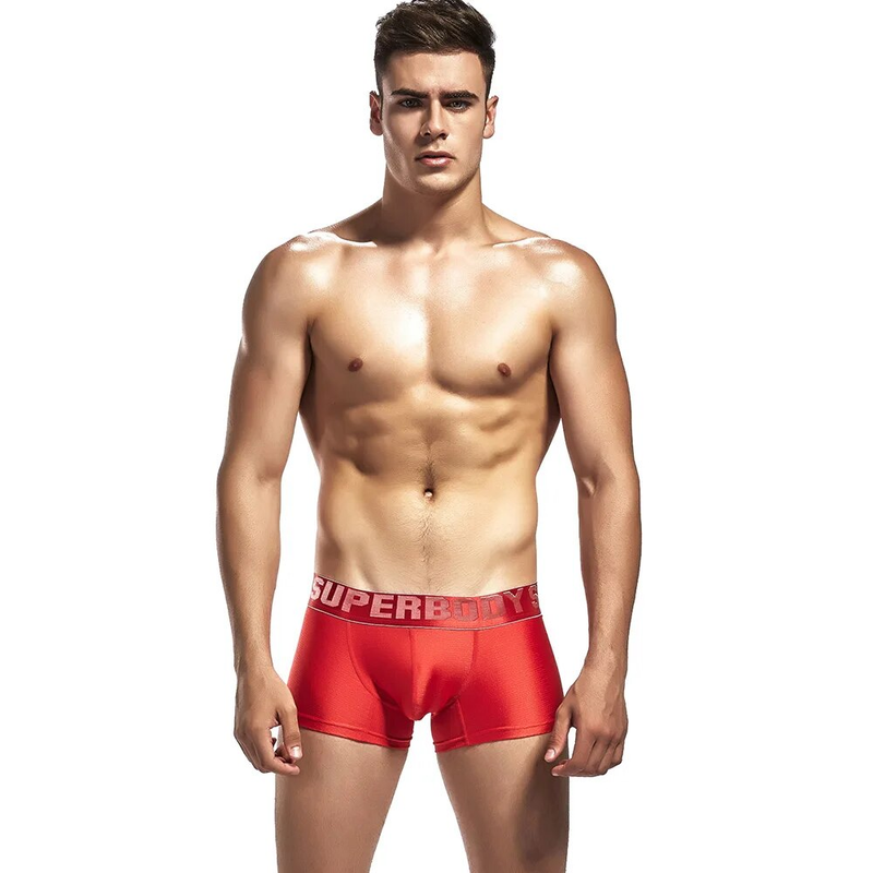 MERCURY Cool Ice Silk Nowe bokserki Spodenki Moda Majtki Wnętrze Dom Bielizna Męska M L XL XXL Bokserki Wyprzedaż_voghion.com