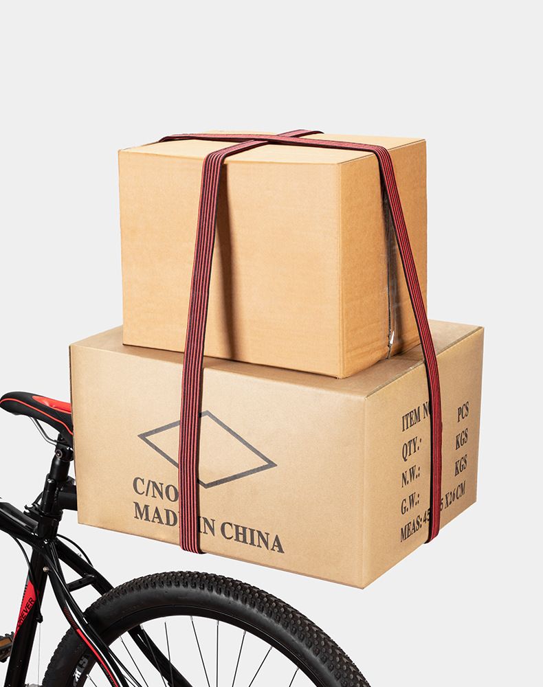 Motorcycle, electric bike, bicycle trunk cargo strap, elastic rubber band rope, luggage rope_voghion.com