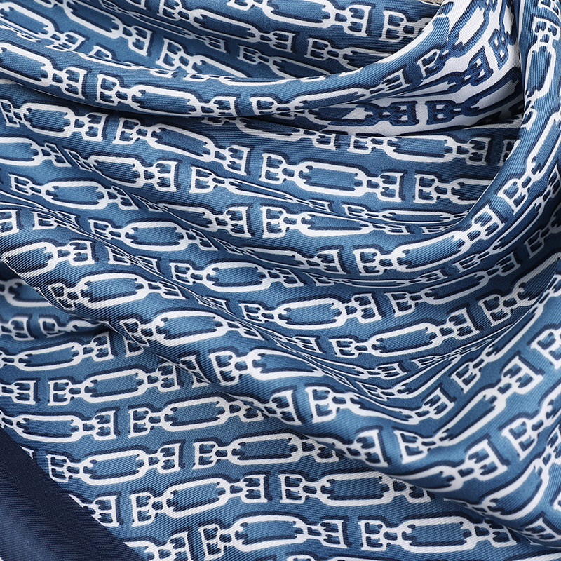 90 * 90cm twill silk square scarf color matching Korean version fresh and versatile temperament silk scarf women's scarf_voghion.com