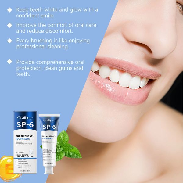Oralhoe Mint Toothpaste Gently Cleans Teeth Remove Stains Remove Odors Care For Mouth Hygiene Toothpaste_voghion.com