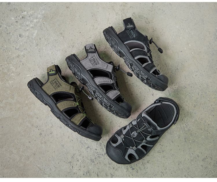 2024 nuove scarpe da spiaggia da uomo per arrampicata all'aperto casual sandali antiscivolo con fondo spesso morbido spot trasporto di goccia in un unico pezzo all'ingrosso_voghion.com