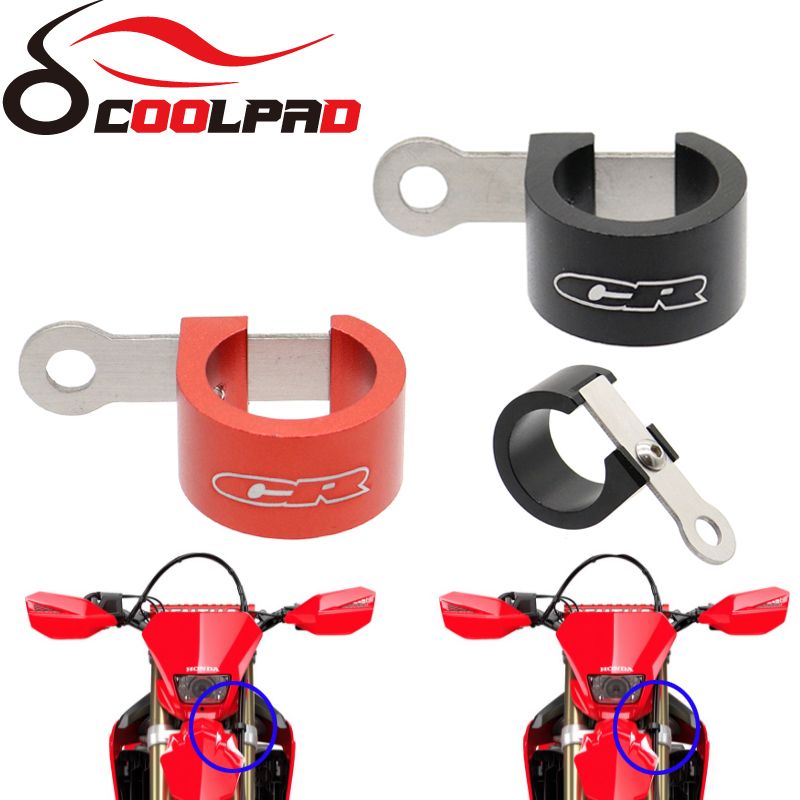 CR125R Bremsschlauch vir fir HONDA 80R 85R 125R CR 250R 500R Motorrad Ueleg-E-Halter Kabelklemme Accessoiren_voghion.com