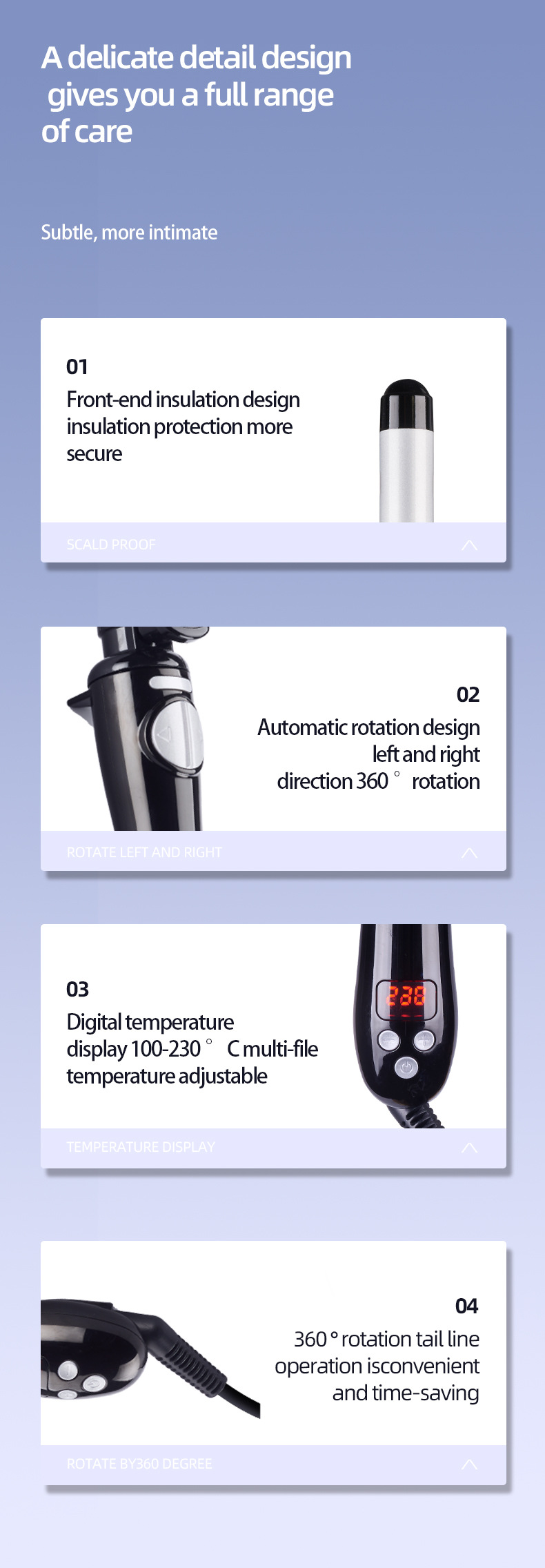 Neues automatisches rotierendes elektrisches Keramik-Glätteisen für große Wellen, patentiertes Haarstyling-Tool_voghion.com