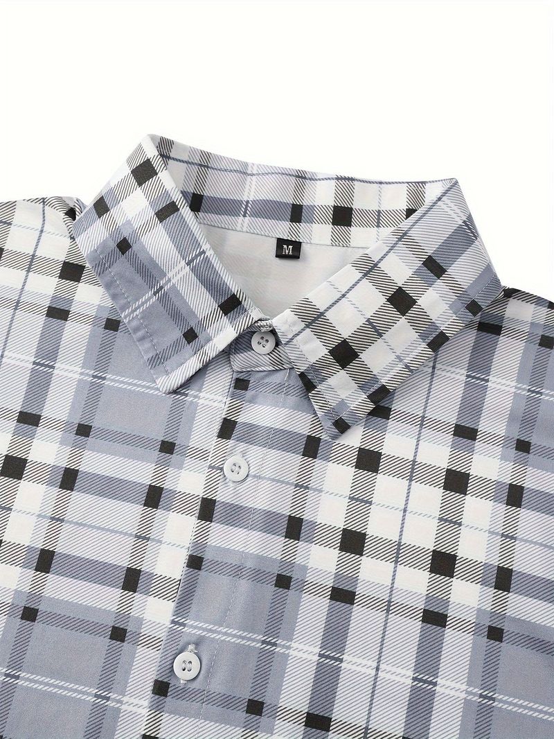 Camicie casual da uomo di New York Fashion Camicie a quadri alla moda_voghion.com