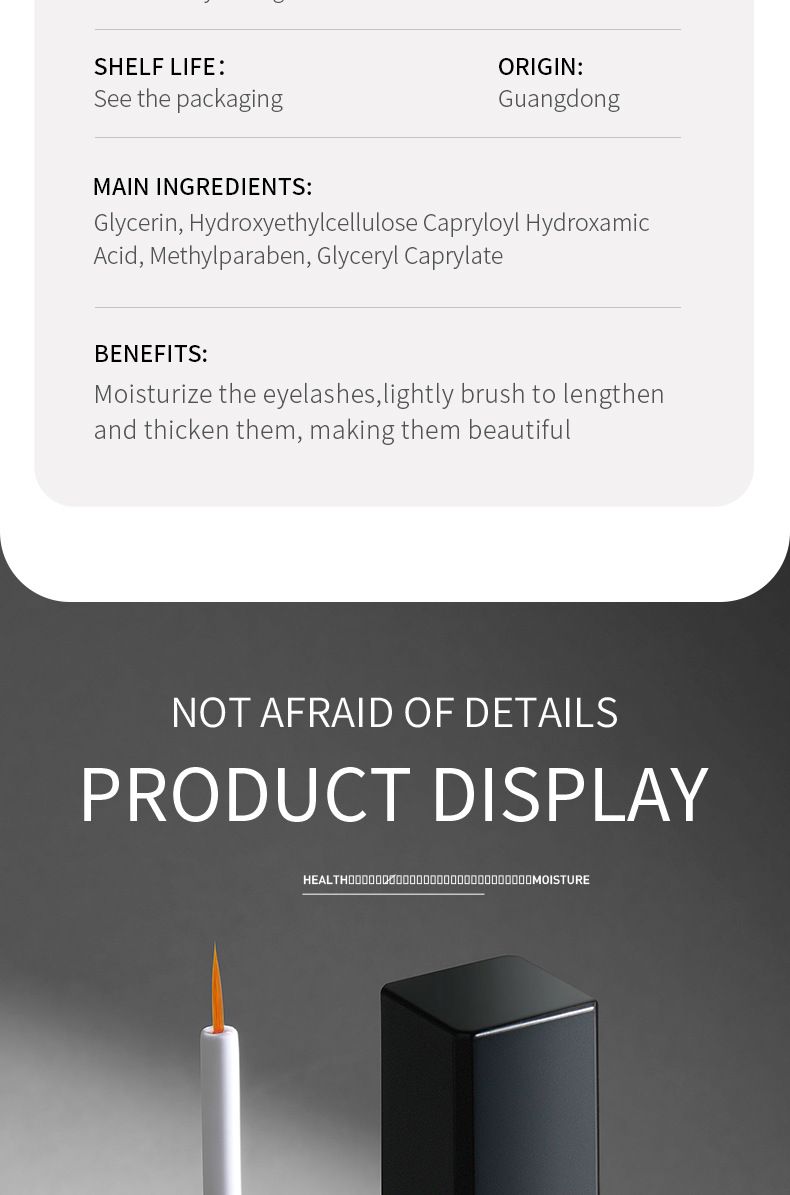 7ml Makeup Eyelash Serum Lengthening Thick Curling Mascara Skincare Product_voghion.com