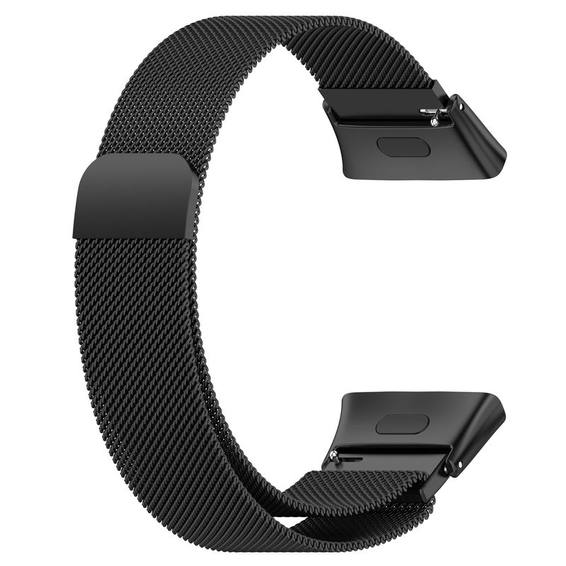 Pro Xiaomi Redmi Watch 3 / Mi Watch Lite 3 Milanese Metal Watch Band (černý)_voghion.com