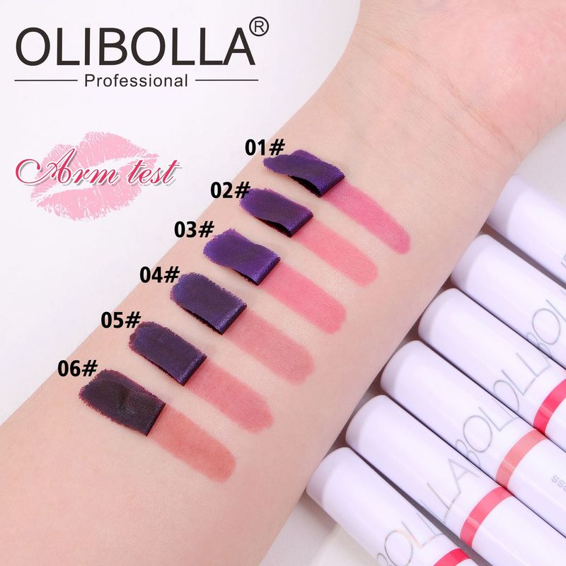 Tear-off Matte Finish Long-lasting Moisturizing Lip Gloss Non-transfer_voghion.com