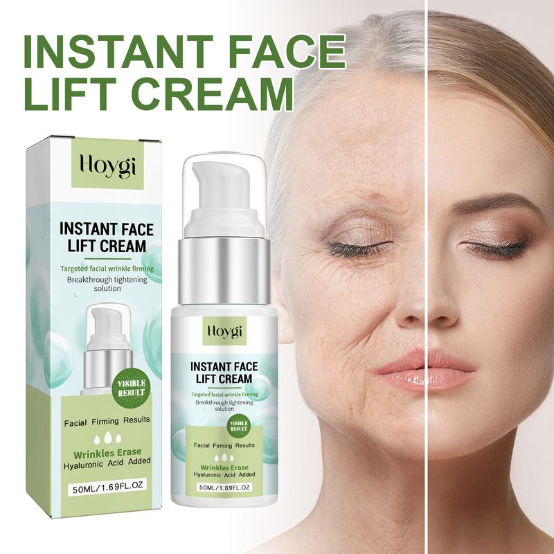 Hoygi Facial Hyaluronic Acid Cream Deep Hydrating Elastic Moisturizing Skin Facial Skin Moisturizing Firming Cream_voghion.com