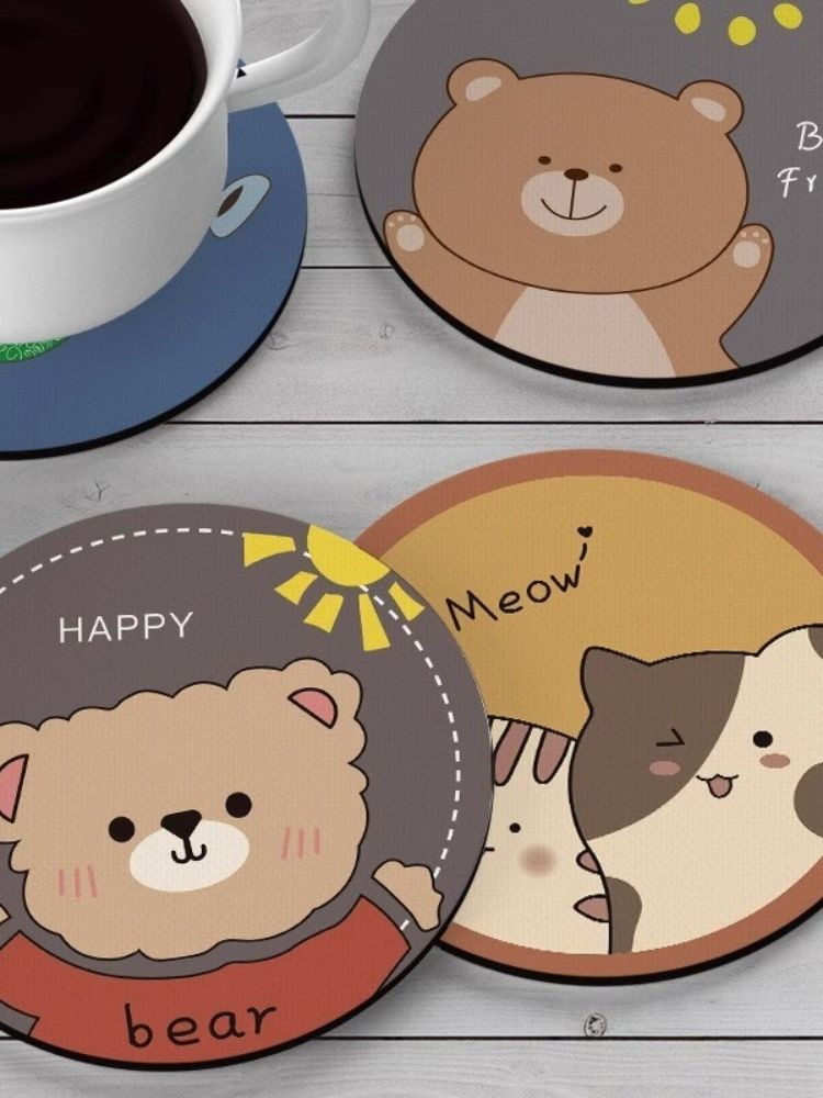 Unbeatable Quality Heat Proof Coaster Anti-Scalding Table High Temperature Resistant Plate Cartoon Minimalist Posing Props Non-Slip Mat_voghion.com