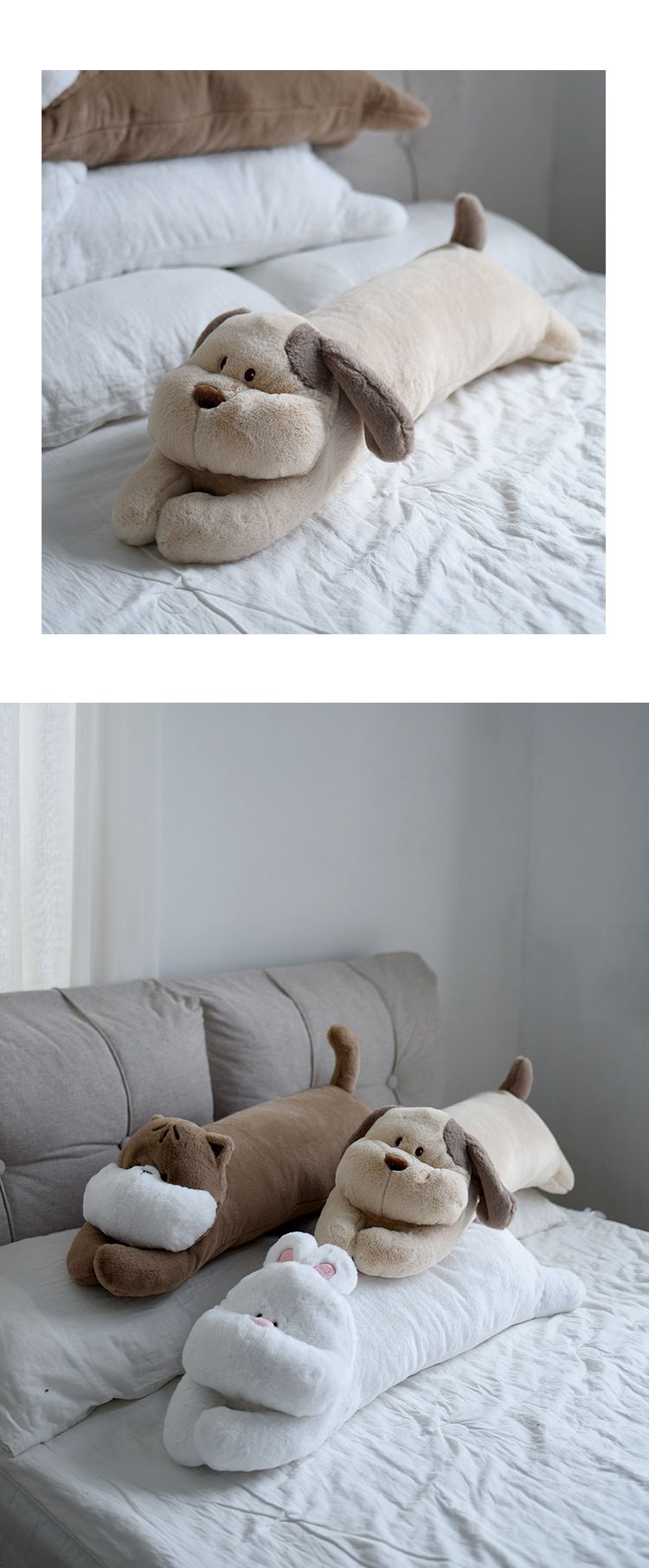 Cani Gatti Gambe Dormire Lunghi Pisolini Cuscini per Divano Cuscini per Letto Decorazioni per Finestre Regali_voghion.com