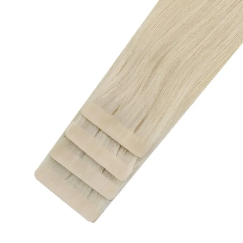 LaaVoo Invisible Tape in Hair Extensions 20st 14-24 inch Braziliaans menselijk haar_voghion.com