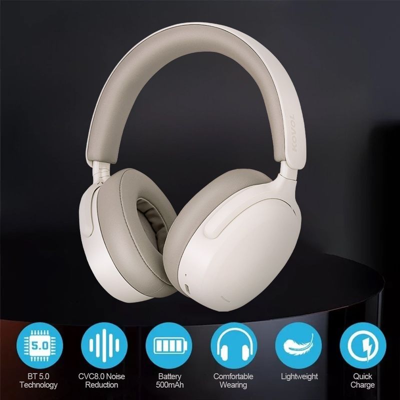 Drahtlose Bluetooth-Kopfhörer mit Geräuschunterdrückung, Stereo-Ohrhörer über dem Ohr_voghion.com